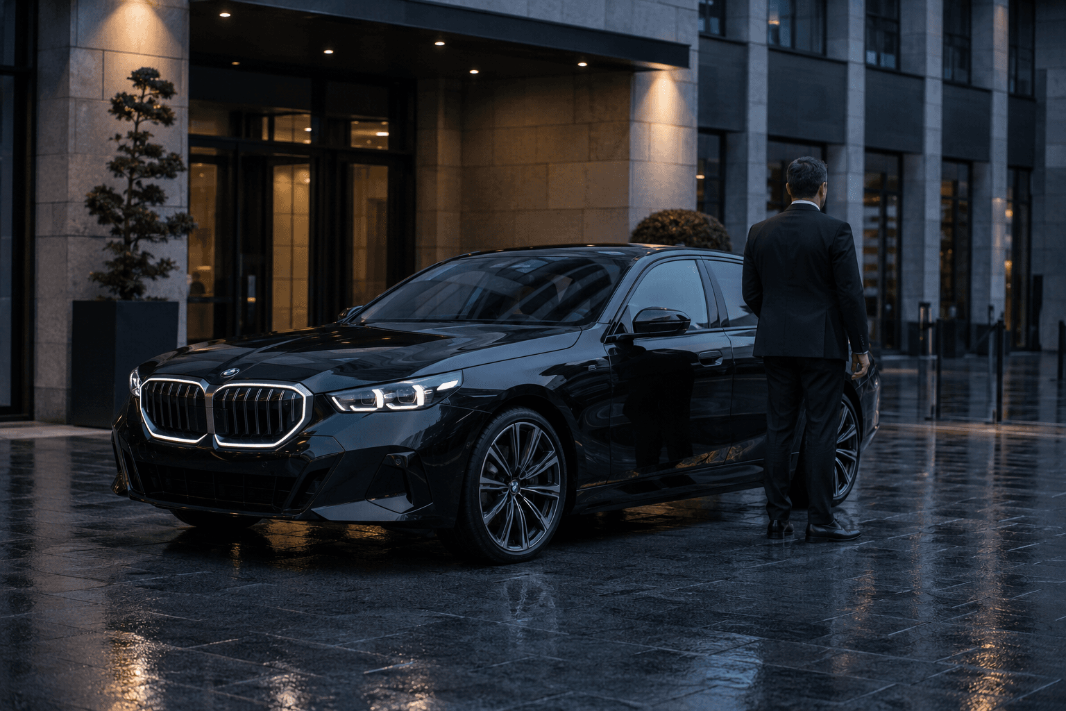 BMW 5 Series, a TINO PRIVÉ chauffeur car