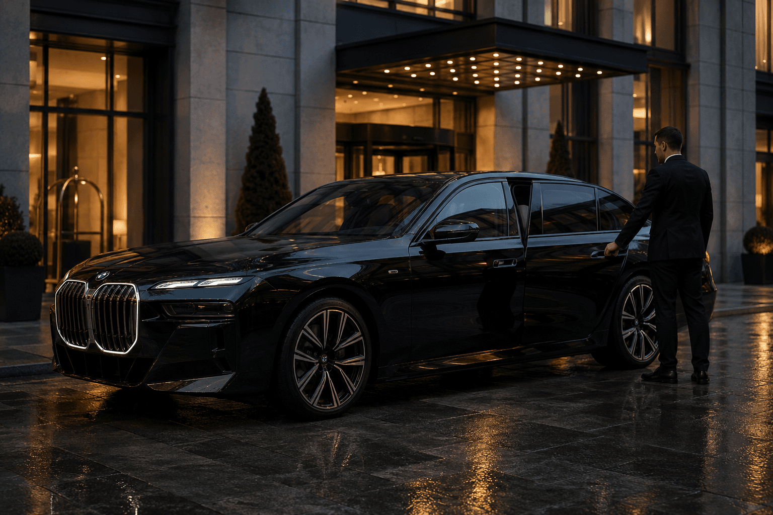 BMW 7 Series, a TINO PRIVÉ chauffeur car