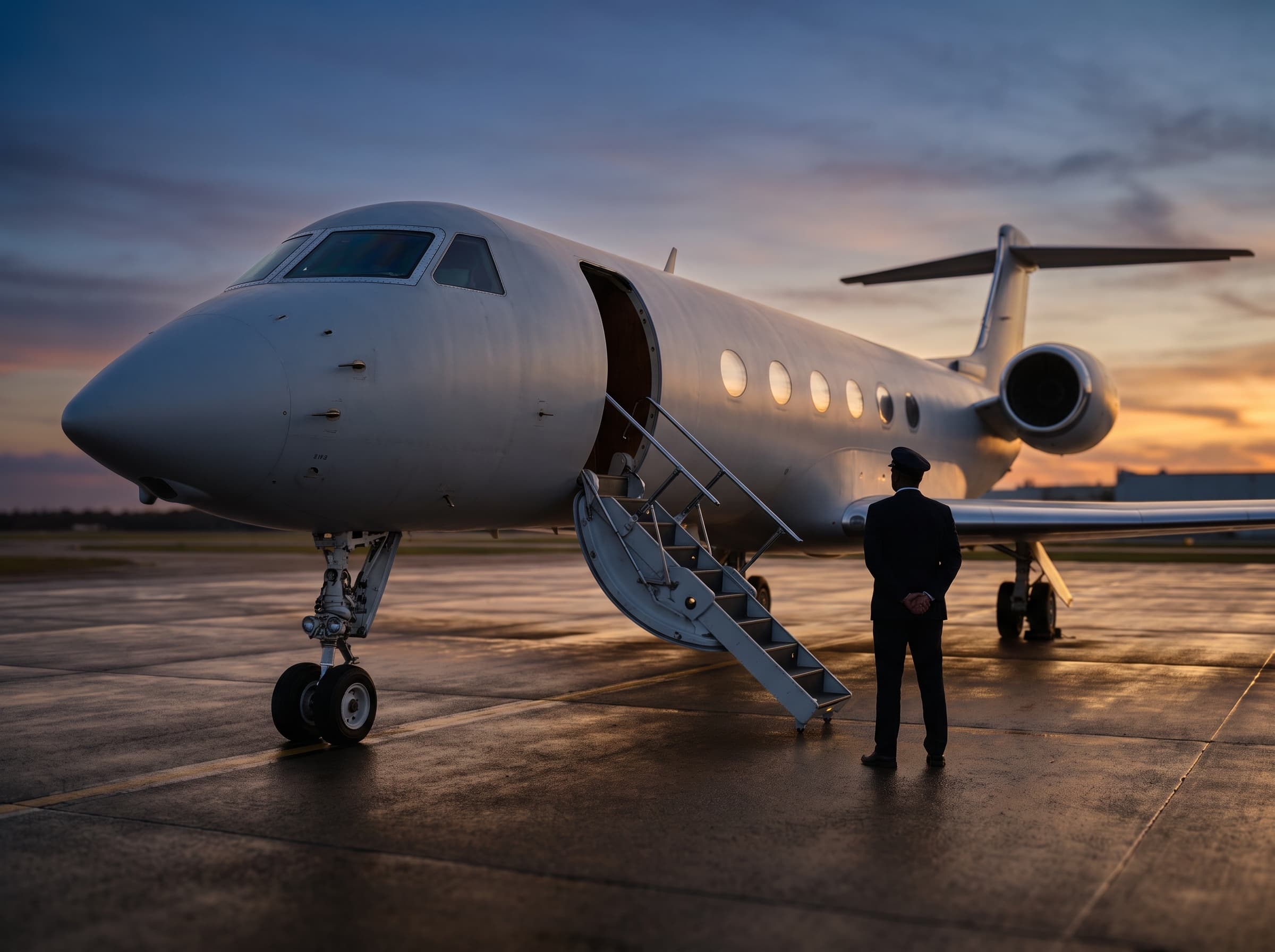 Airport & aviation — a TINO PRIVÉ chauffeur car