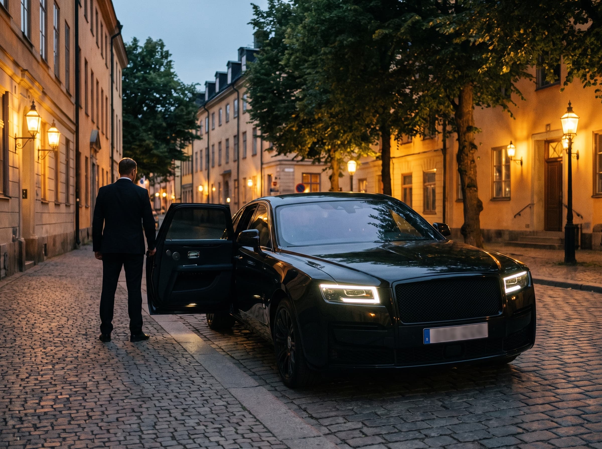 As directed — a TINO PRIVÉ chauffeur car